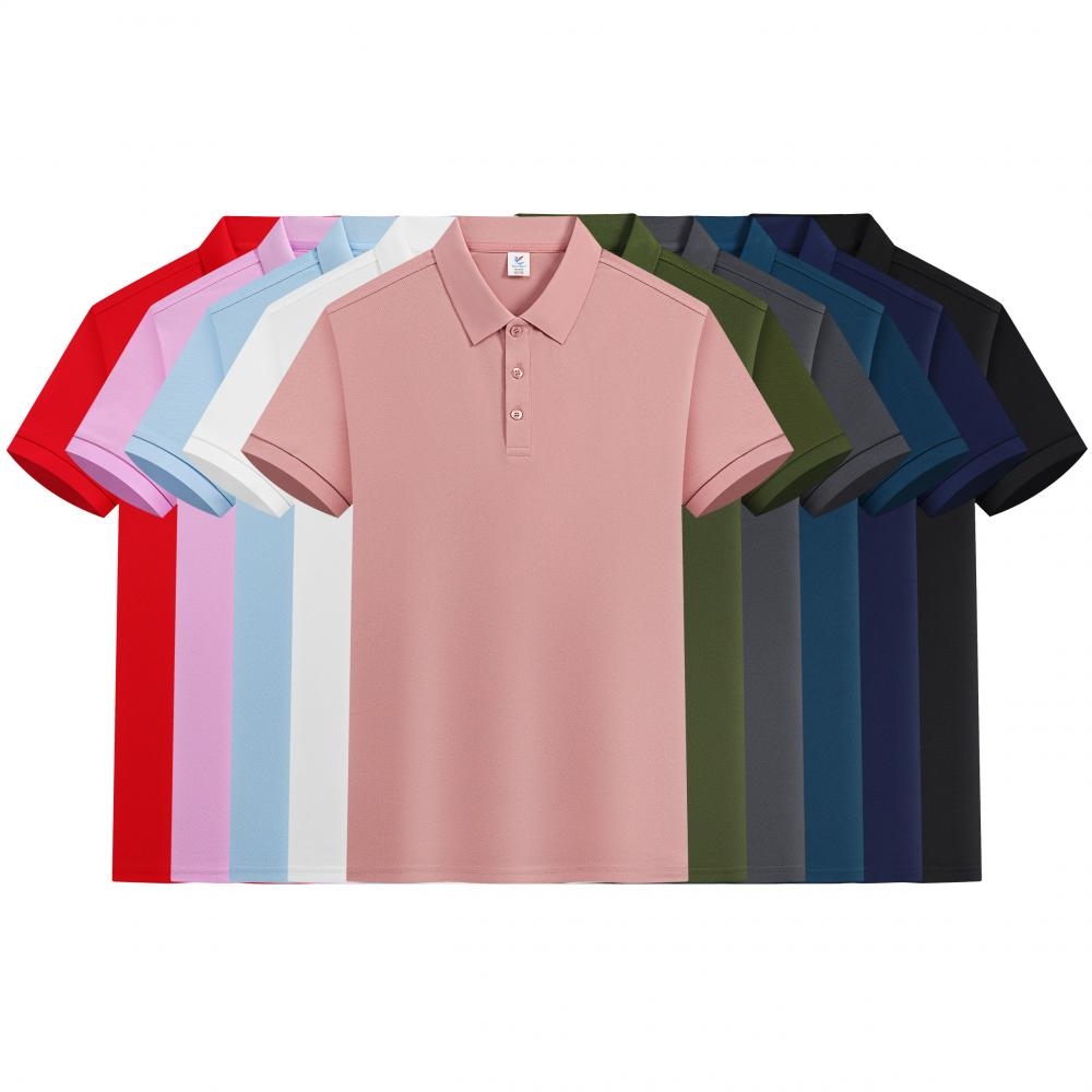 麒麟15純色翻領(lǐng)POLO衫